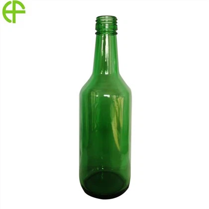 12oz 360ml zelená láhev Soju