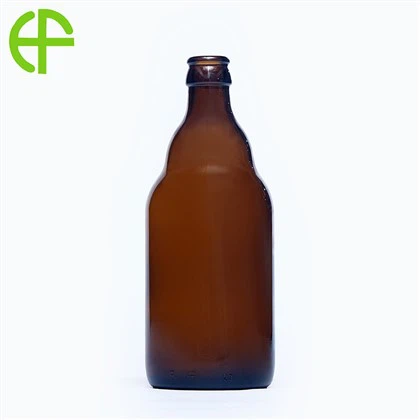 Skleněná láhev na pivo Brown Shock o objemu 500 ml